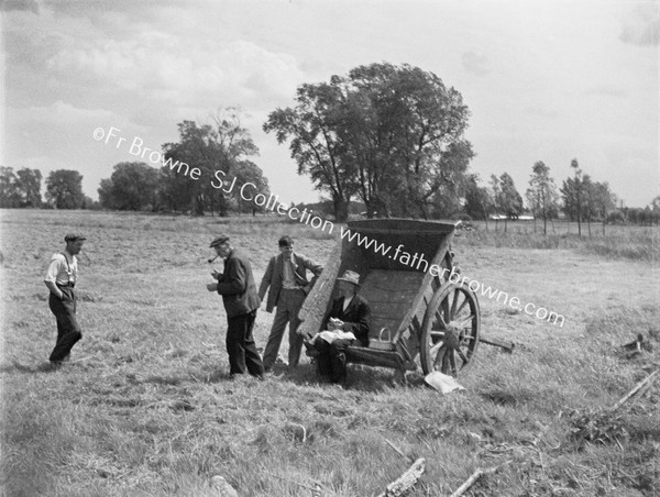 MEN HARVESTING